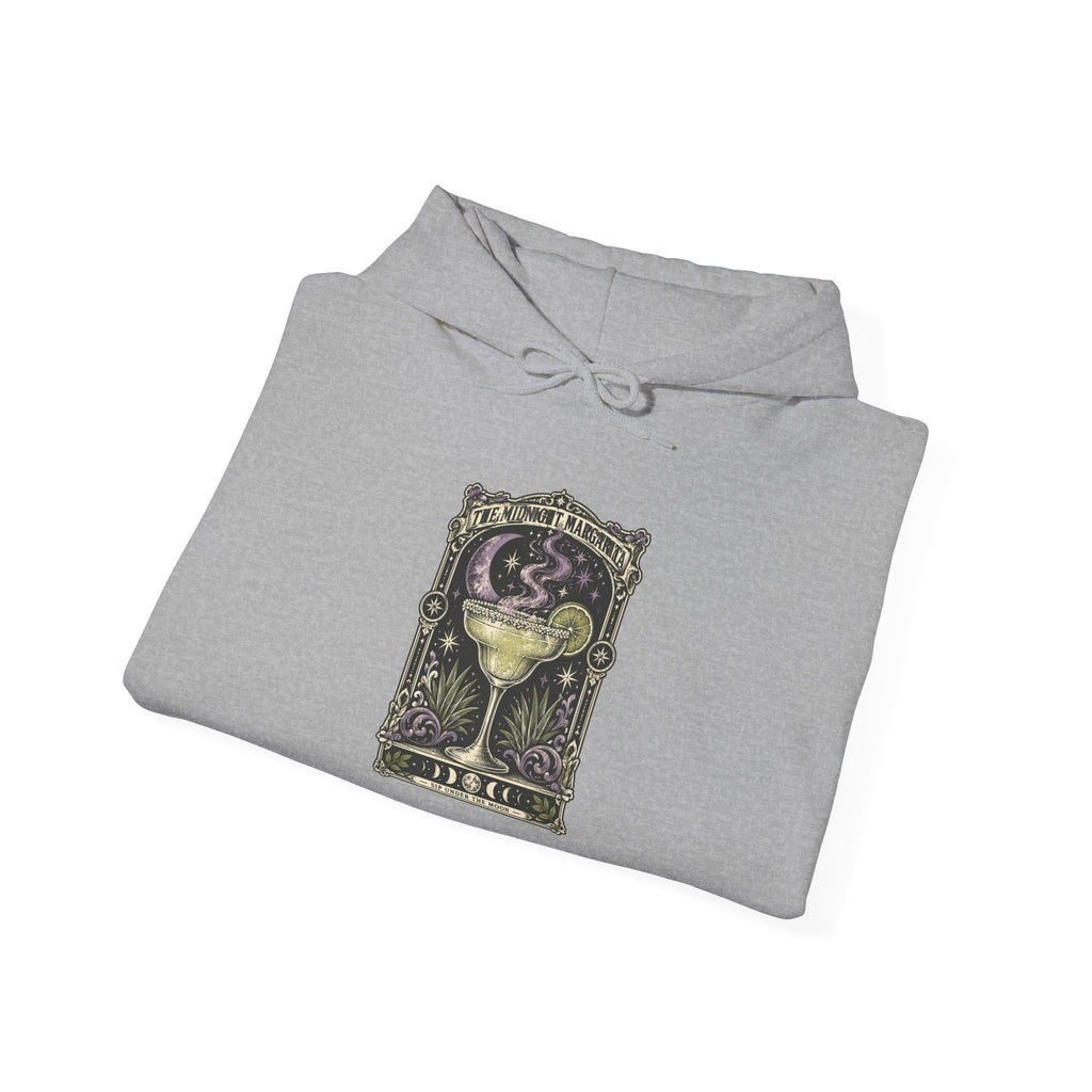 Midnight Margarita Tarot Illustration Hoodie | Cocktail, Moonlight Aesthetic
