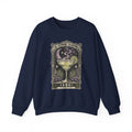 Midnight Margarita Art Print Crewneck Sweatshirt | Retro Tarot Cocktail Graphic