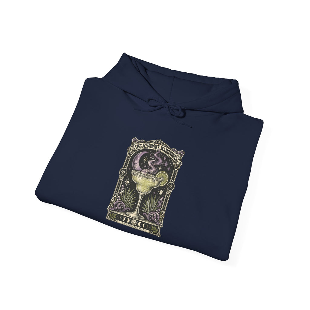 Midnight Margarita Tarot Illustration Hoodie | Cocktail, Moonlight Aesthetic